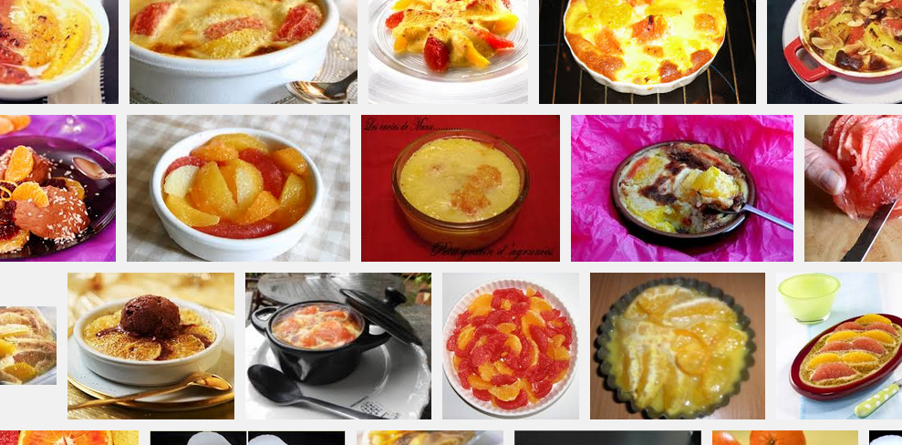 La recette de Claude : gratin d’agrumes