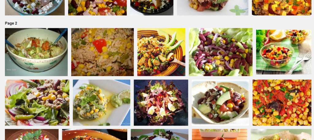 La recette de Claude : salade mexicaine