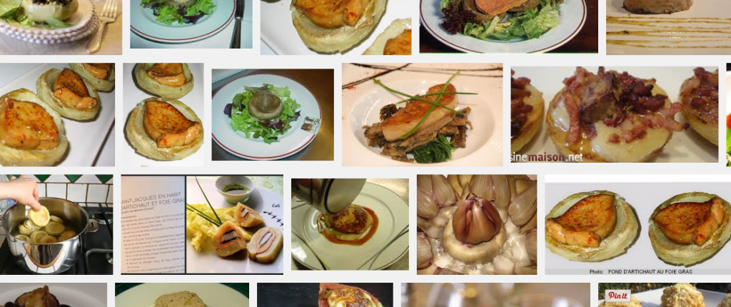 La recette de Claude : Fonds d’artichauts au foie gras