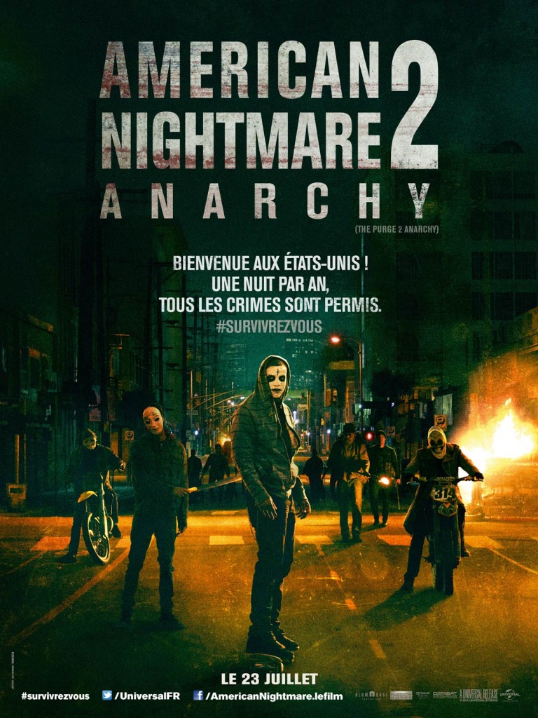 [Critique] « American Nightmare 2 Anarchy » Série B efficace à défaut d’être intelligente