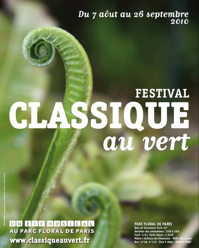 [Save the date] Classique au vert: l’Orchestre français des jeunes en nocturne le samedi 23 août