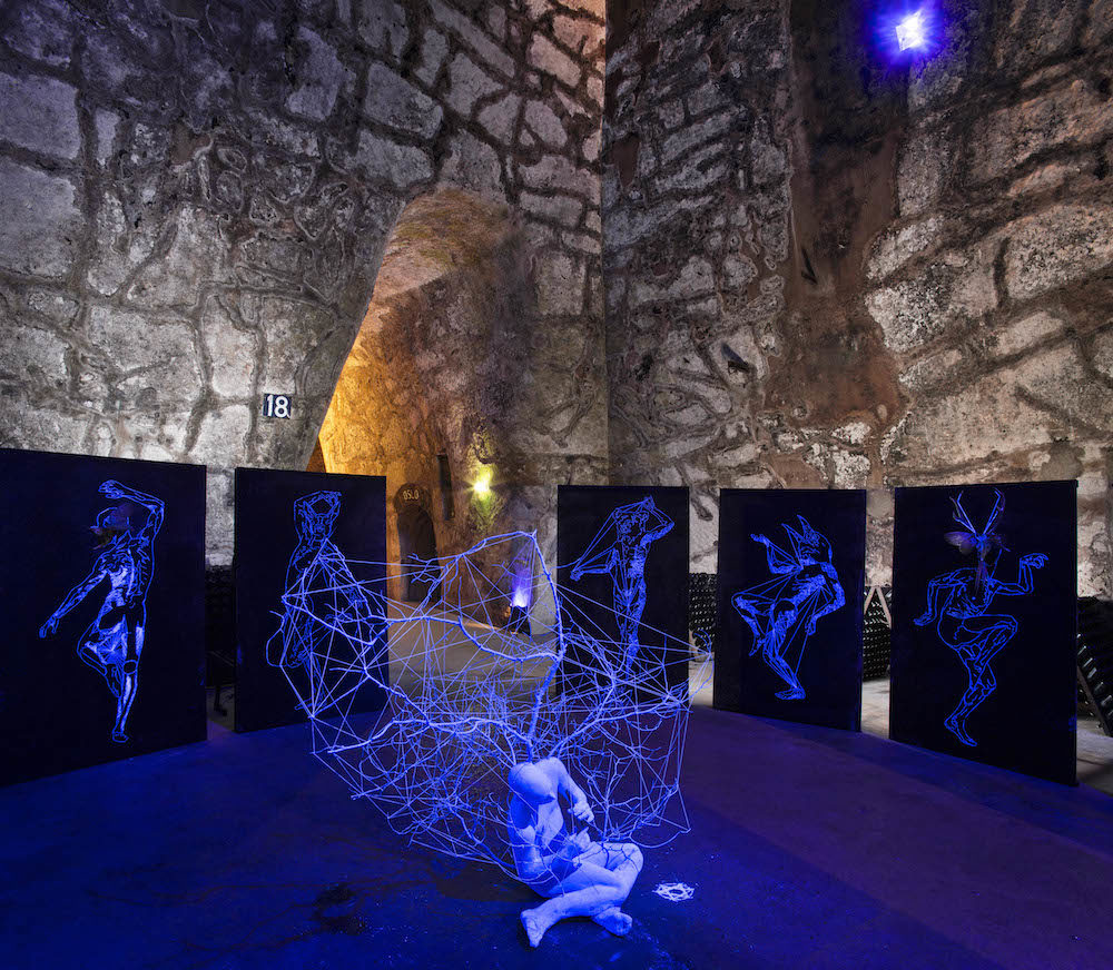 De l’art à 30 mètres en dessous du sol… L’expérience Pommery à Reims