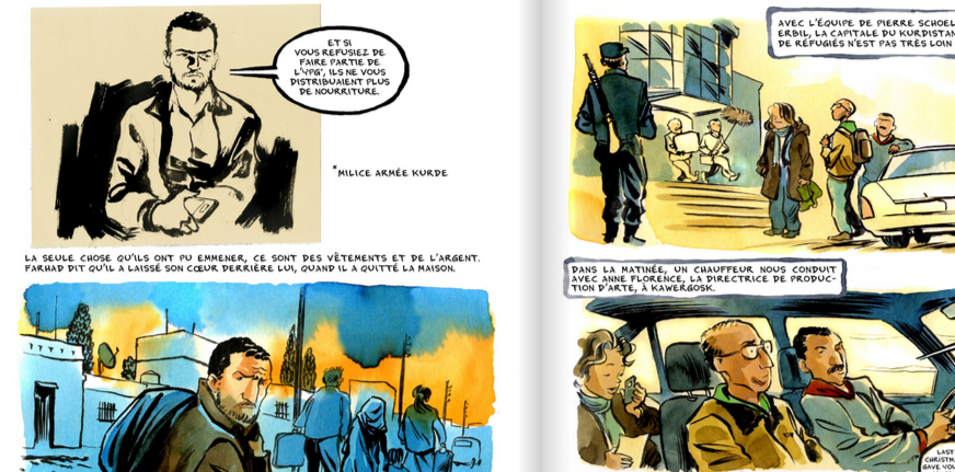 Le BD-reportage de Reinhard Kleist sur la Syrie