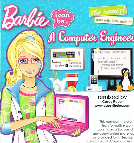 Barbie-Geekette: yes, she can!