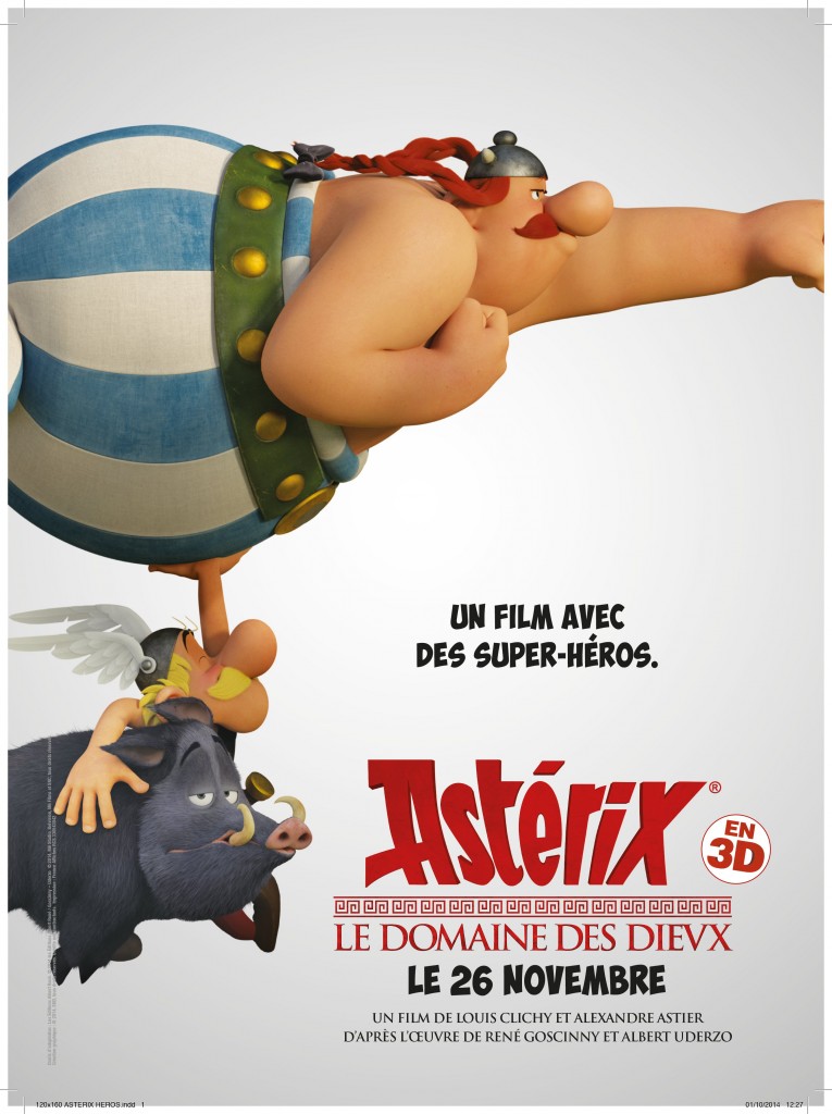 Box-office: Astérix et le domaine des dieux d’Alexandre Astier en tête du top 10 des entrées France semaine.