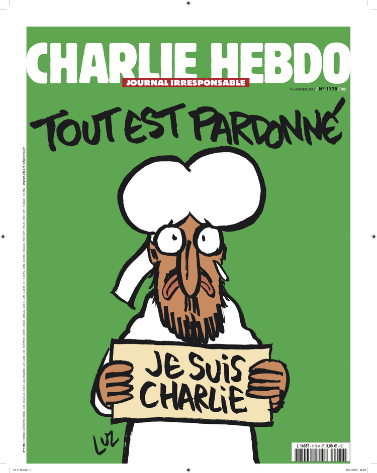 La prochaine Une de Charlie Hebdo dévoilée