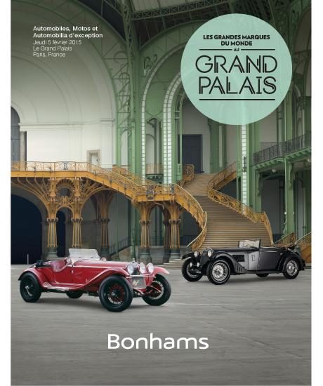 Gagnez vos places pour Bonhams, la vente aux enchères des vieux véhicules au Grand Palais