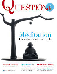 “Question De”, le Mook se concentre sur la méditation