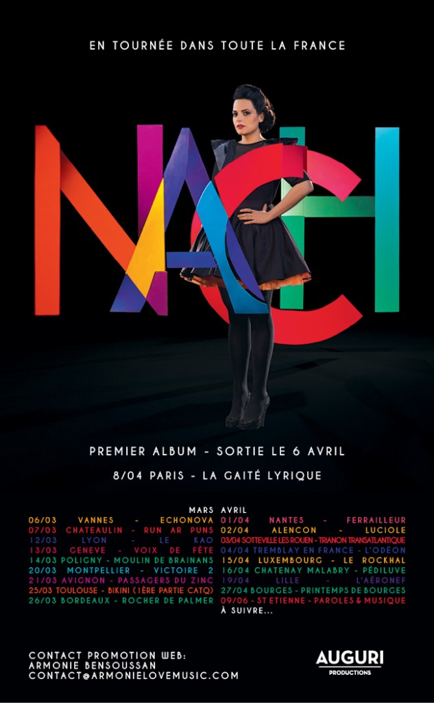 Gagnez 5×2 places pour le concert de Nach à La Gaîté Lyrique le 8 avril