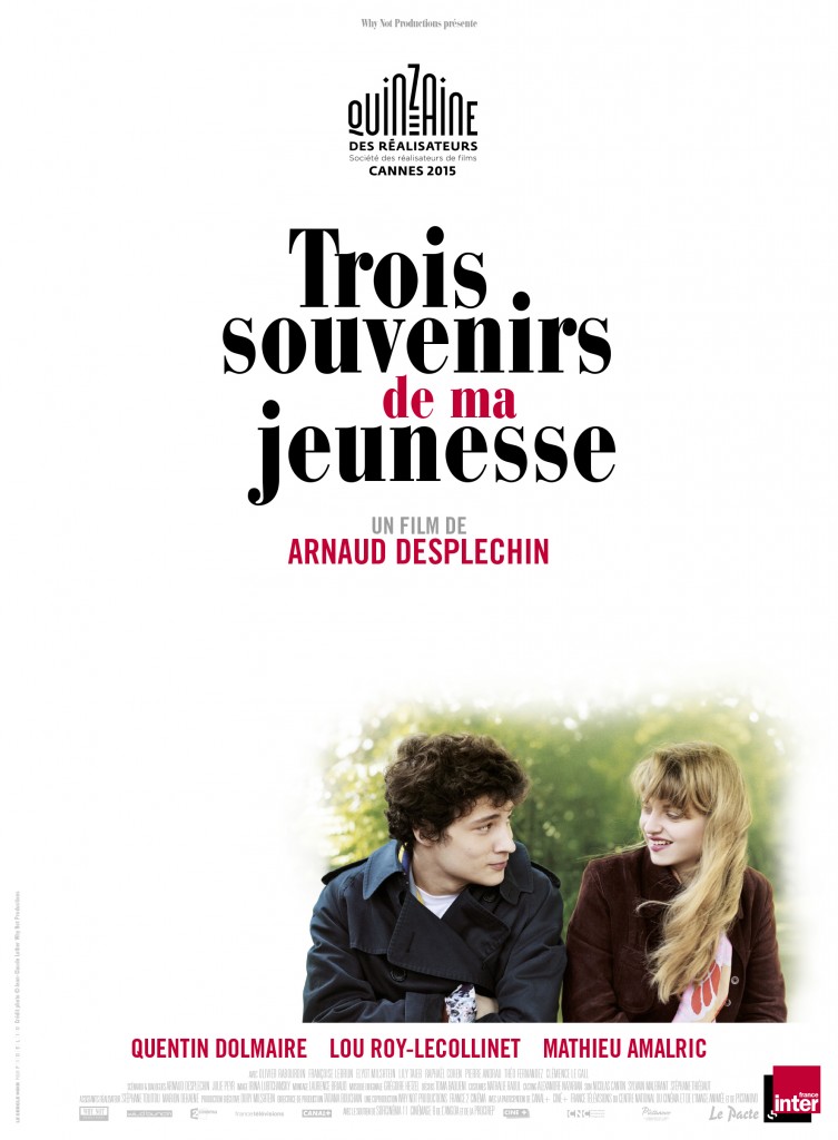 Gagnez 5×2 places pour le film « Trois souvenirs de ma jeunesse » d’Arnaud Desplechin