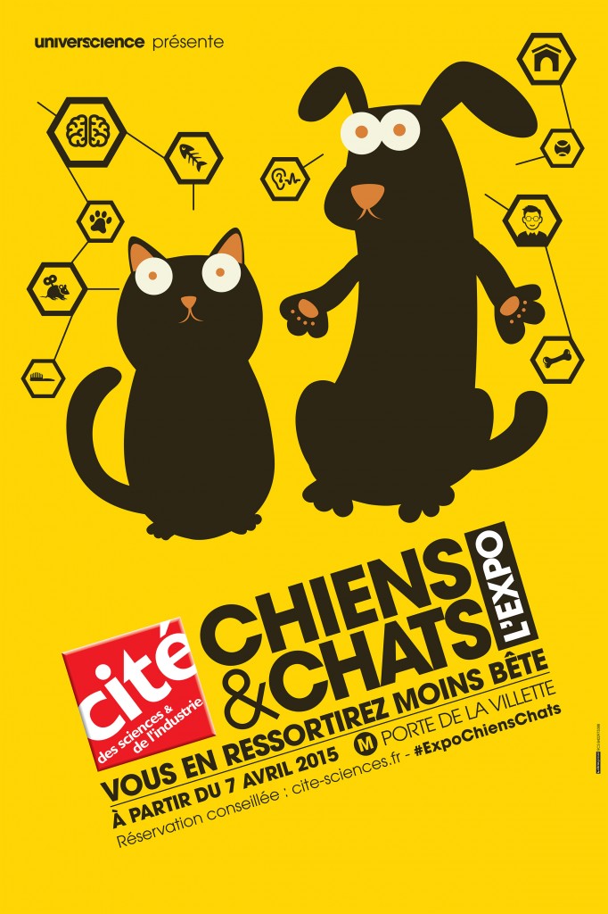“Chiens & Chats” à la Cité des Sciences: une expo au poil !