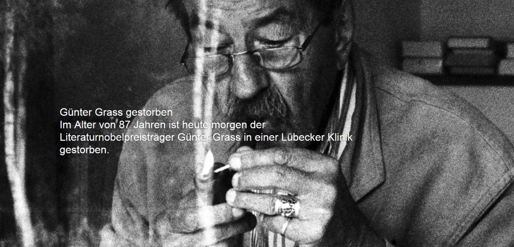 Le grand écrivain Allemand Günter Grass disparaît à l’âge de 87 ans