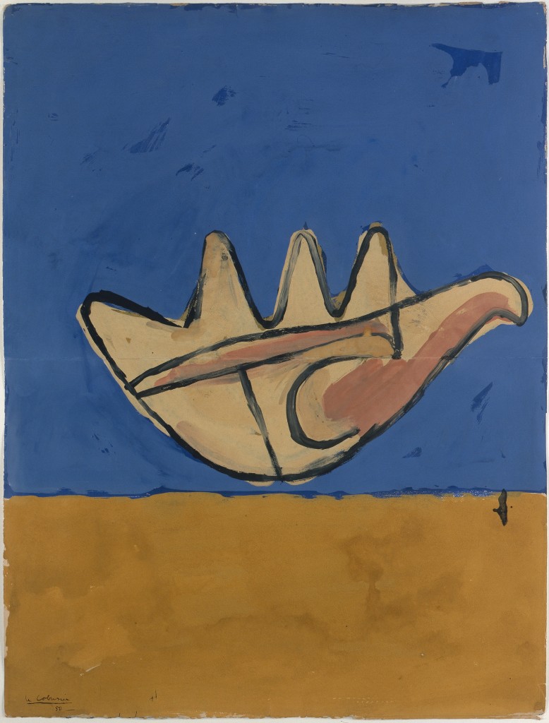 Le Corbusier panorama d’une œuvre à la galerie Eric Mouchet et à la galerie Zlotowski à Paris