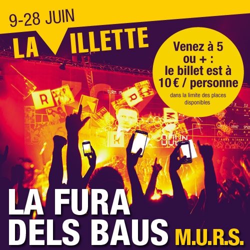 Gagnez 3×2 places pour « La Fura del Baus – M.U.R.S. » à la Grande Halle de La Villette le 12 juin