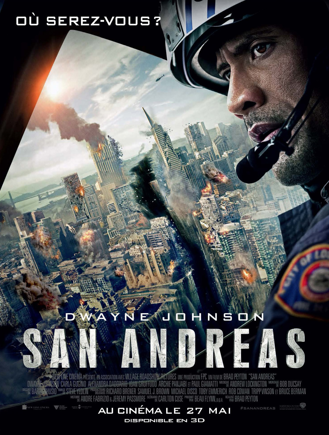 Critique] « San Andreas » : The Rock / Dwayne Jonhson dans un film  catastrophe sans grande saveur - Toutelaculture