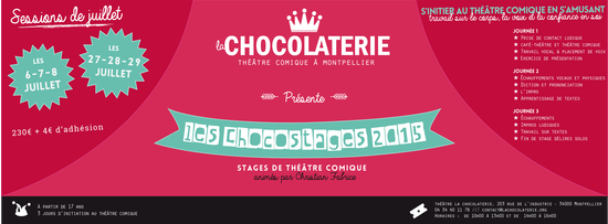 Choco-Stages /// Stage de Théâtre à La Chocolaterie