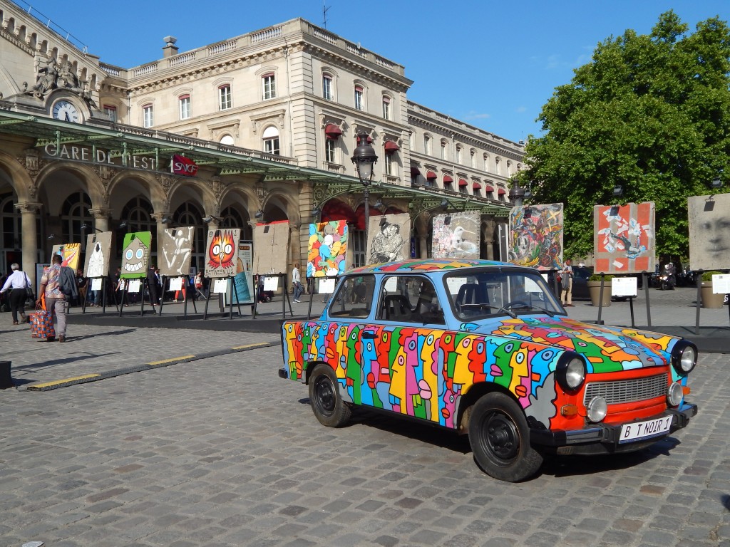 Exposition Art Liberté, du mur de Berlin au street art à Gare de l’Est