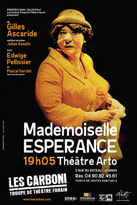 [AVIGNON OFF] Mademoiselle Espérance au théâtre Arto : un joli conte chantant