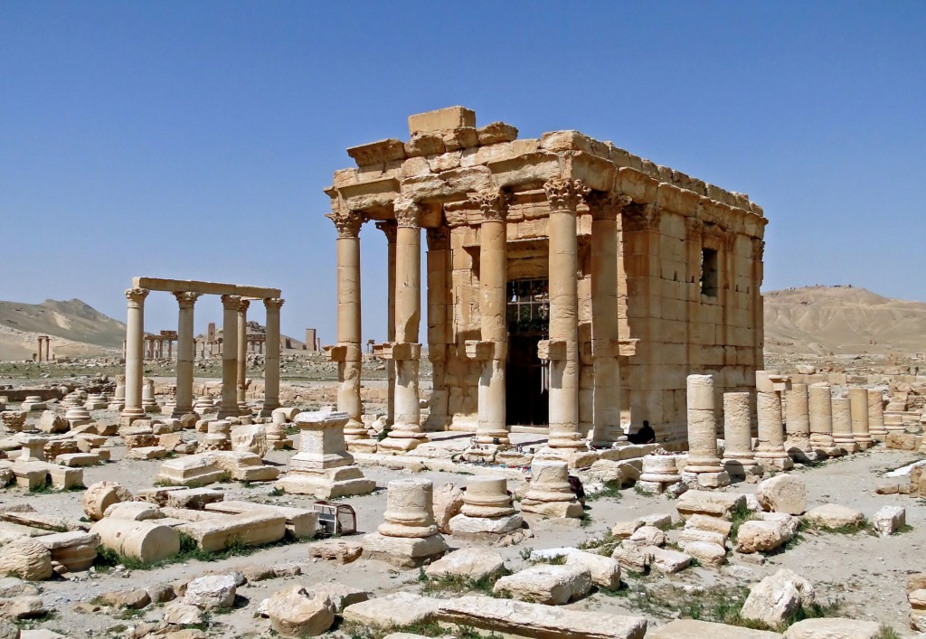 Daech détruit le temple de Baalshamin à Palmyre