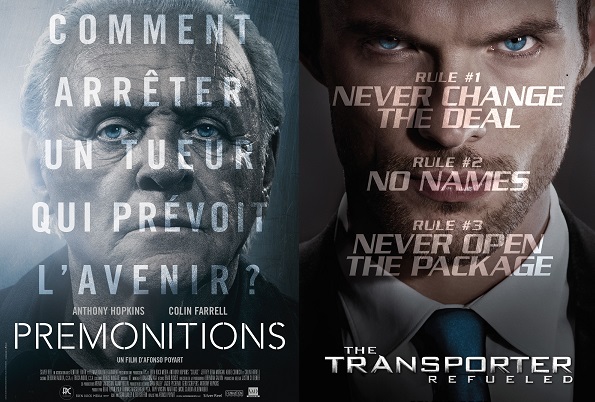 Box-Office France : 330000 entrées pour Prémonitions, Anthony Hopkins  écrase Transporter l'Héritage - Toutelaculture