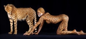 Cheetah 327, Tirage pigmentaire sur papier Hahnemühle Fine Art, 50 x 100 cm, Edition de 12 © Lennette Newell, 2011