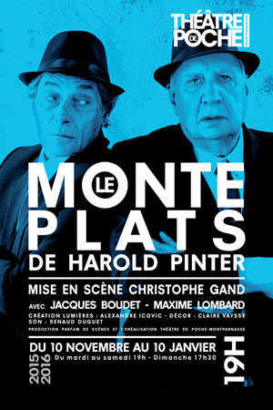 « Le Monte Plats » de Harold Pinter au Poche Montparnasse