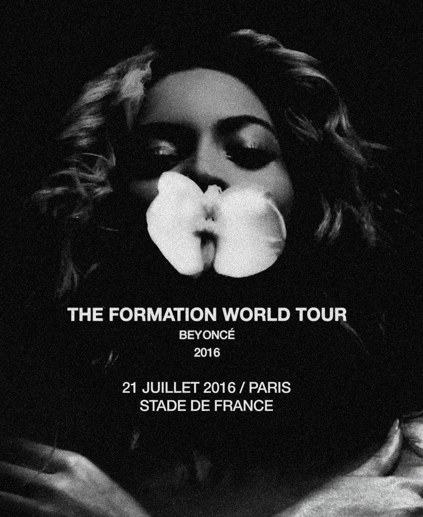 Beyoncé lance sa tournée solo : The Formation World Tour
