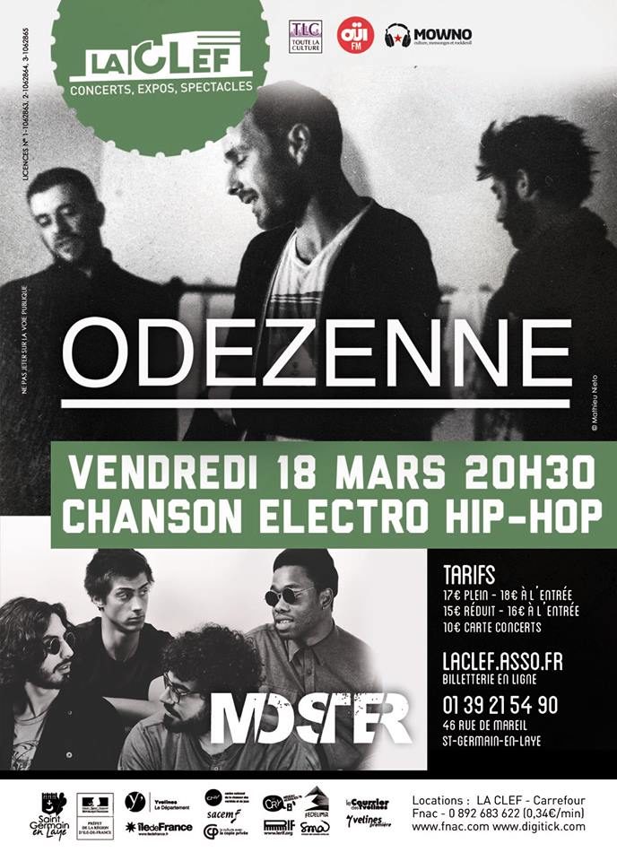 Gagnez 3×2 places pour le concert d’Odezenne à La CLEF le 18 mars