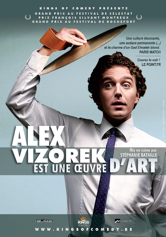 Du l’art et du cochon: Alex Vizorek est une œuvre d’art…
