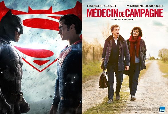 Box-office France semaine : 1M d’entrées pour Batman V Superman devant Médecin de Campagne