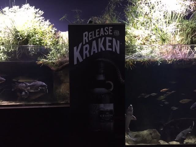 Lancement tentaculaire pour le rhum Kraken a l’Aquarium