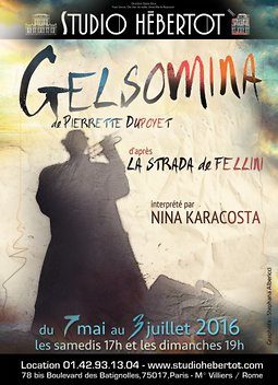 « Gelsomina », lumineux Spin Off de LA STRADA au Studio Hébertot