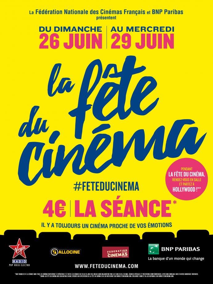 Fête du cinéma 2016 : 4€ la séance du vendredi du 26 au 29 juin, notre sélection des films à voir