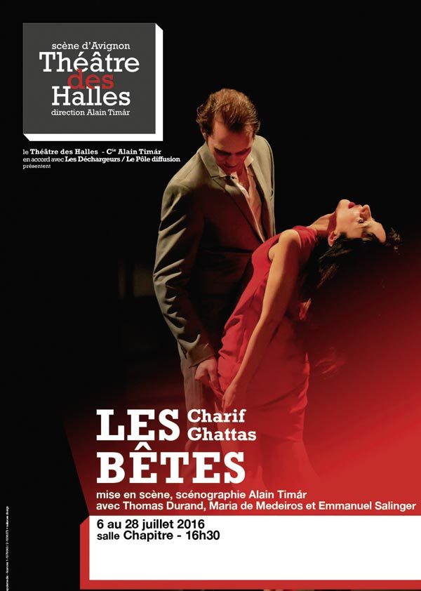 [Avignon Off] Les Bêtes de Charif Ghattas au théâtre des Halles