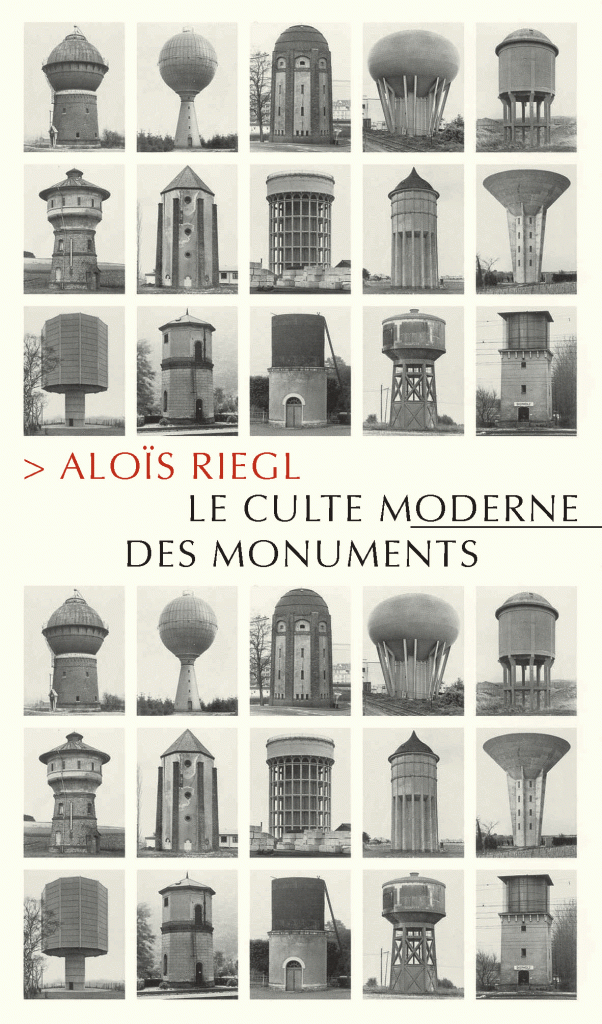 Le monument et ses valeurs, une traduction d’Aloïs Riegl