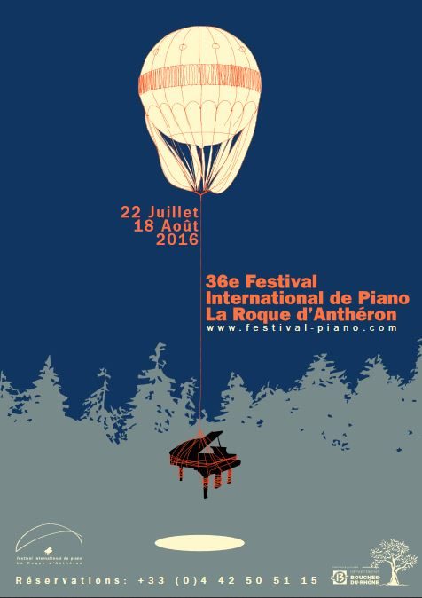 36e édition du Festival International de piano de La Roque d’Anthéron