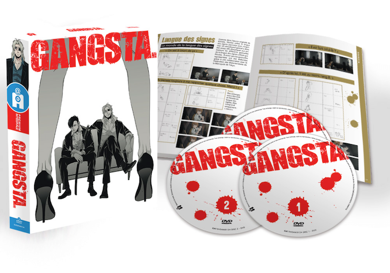 « Gangsta » édition prémium intégrale en DVD et Blu-ray chez AllTheAnime