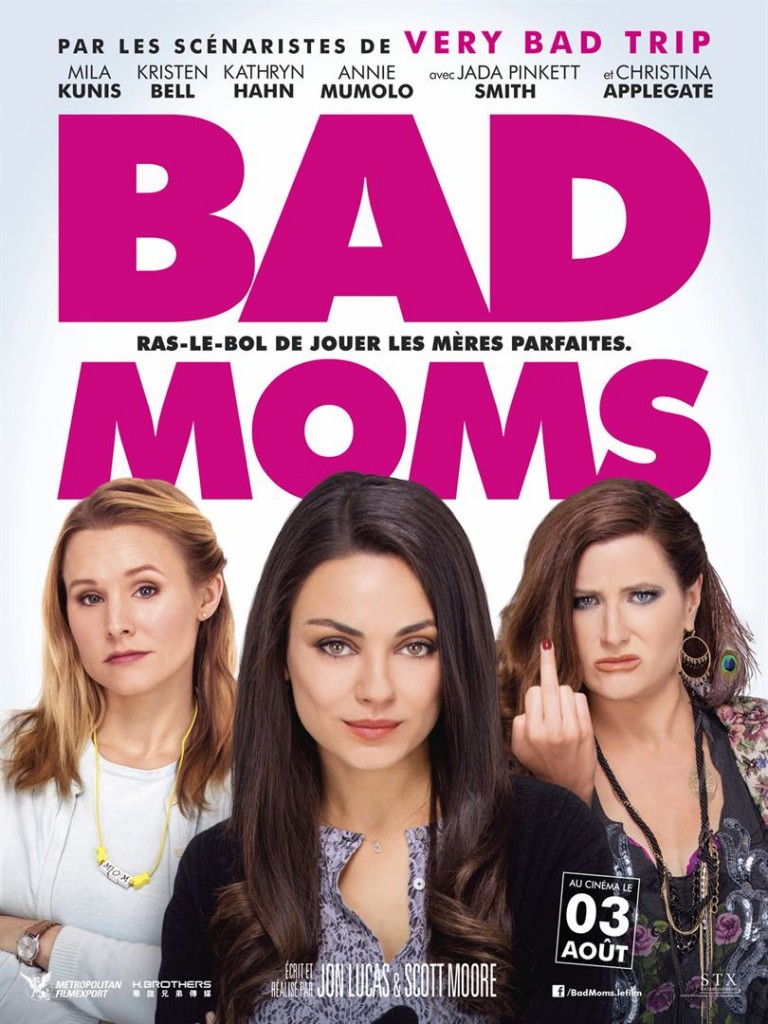 [Critique] du film « Bad Moms » les mamans parfaites se libèrent de leurs chaines