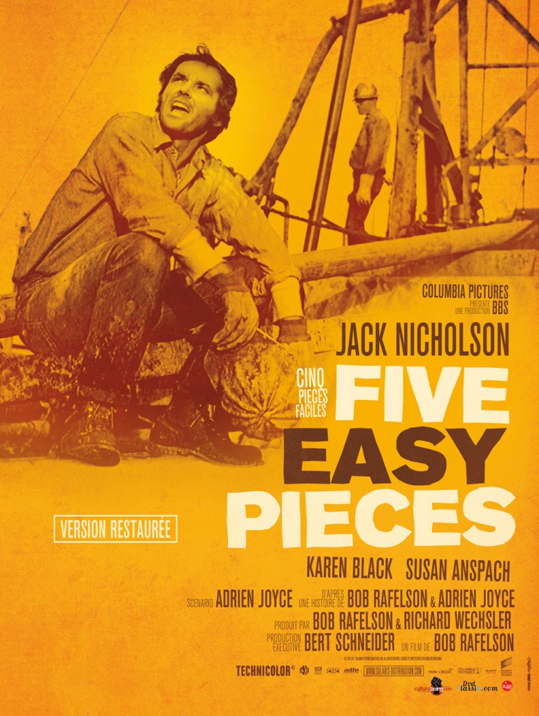 Reprise: “Cinq Pièces Faciles” le premier grand rôle de Jack Nicholson !