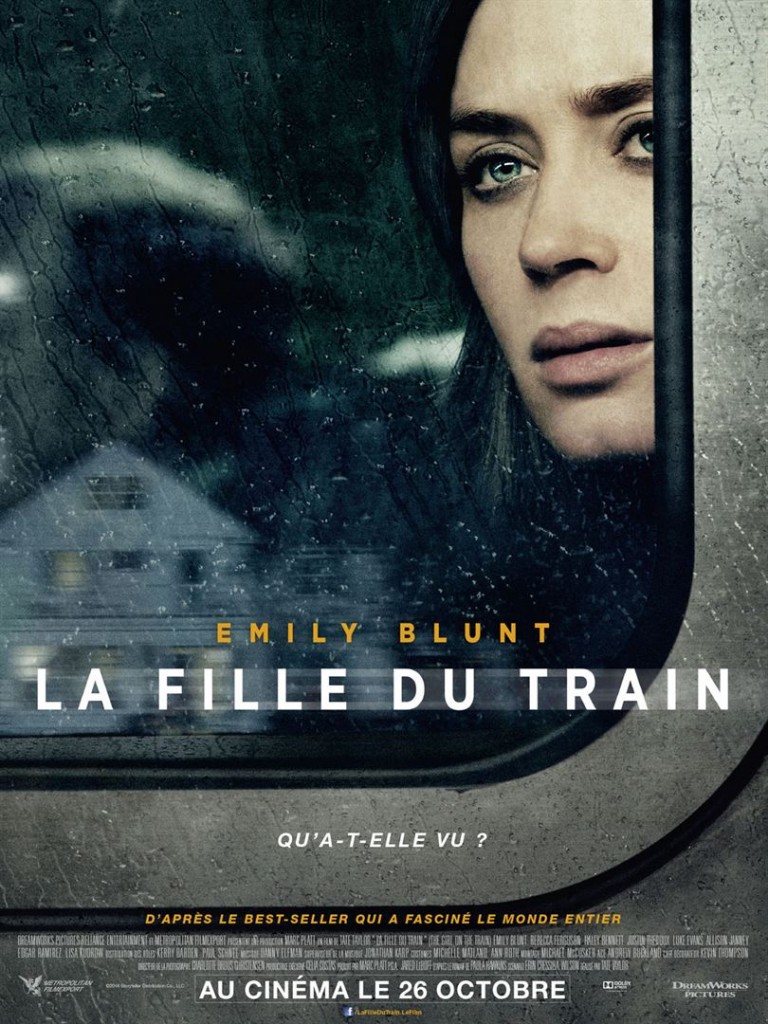 [Critique] du film « La fille du train » Emily Blunt dans un mélo-thriller oubliable