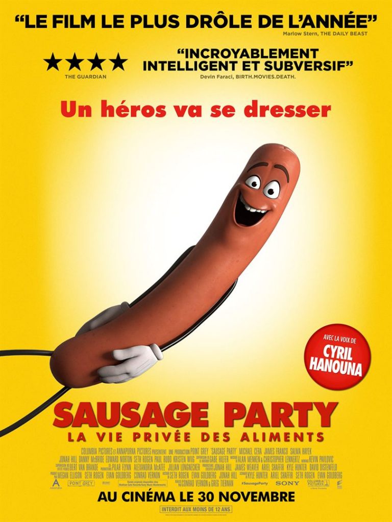 [Critique] du film « Sausage Party » Comédie animée subversive mais peu drôle
