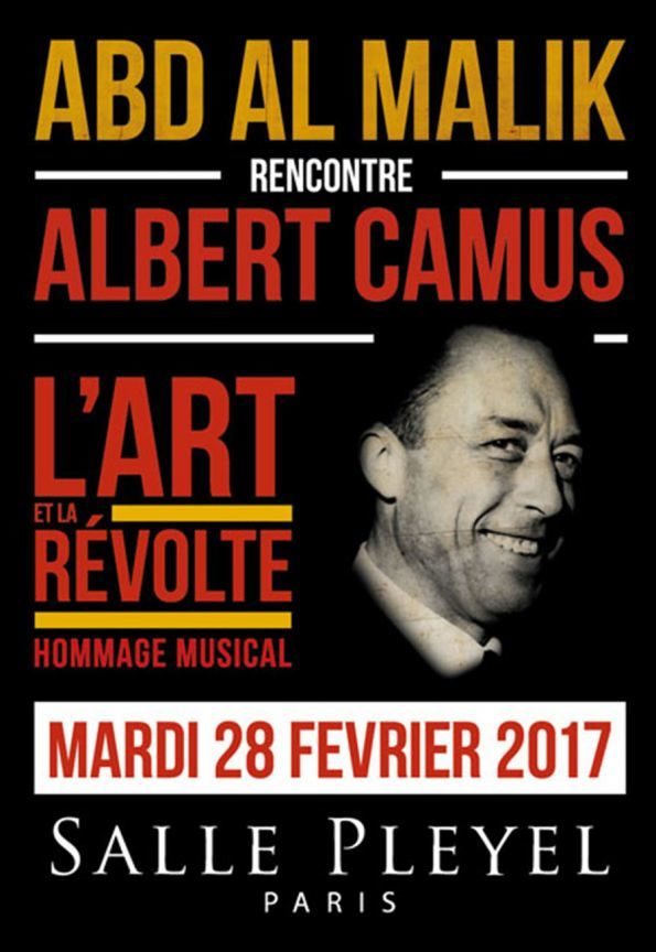 [Live-Report] Abd Al Malik petit frère de Albert Camus à la Salle Pleyel (28/02/2017)