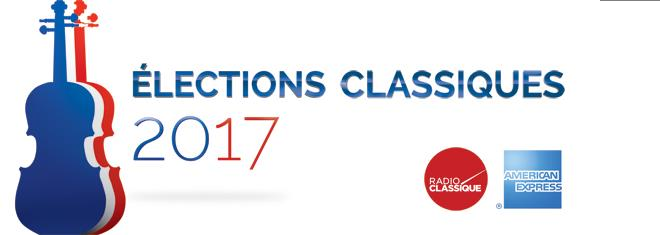 Elections Classiques 2017 de Radio Classique