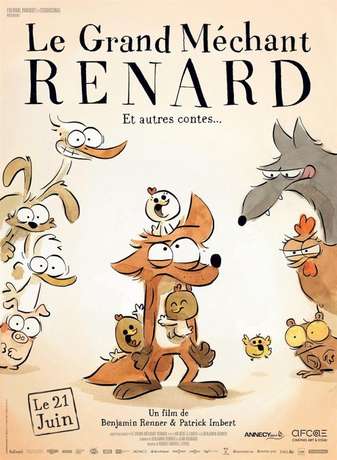 « Le grand méchant renard et autres contes », un film d’animation à l’humour dévastateur !