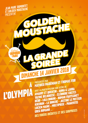 Golden moustache show : Pas de Panique. On est sur scène