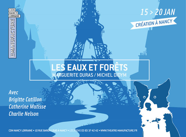 Gagnez 6×2 places pour le spectacle Les Eaux et Forêts de Marguerite Duras (15 janv. / Nancy)