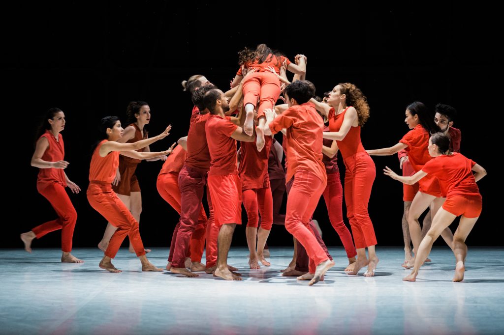 Le Ballet de Lorraine dans un vol d’étourneaux