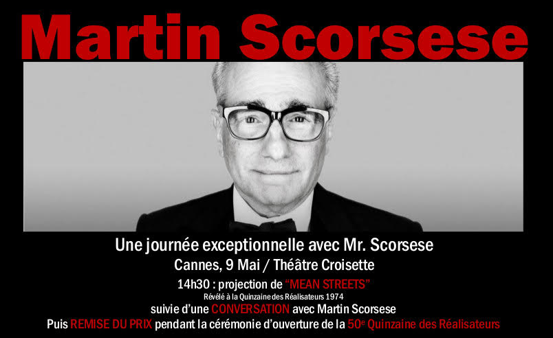 Martin Scorsese Carrosse d’or 2018 [Cannes]