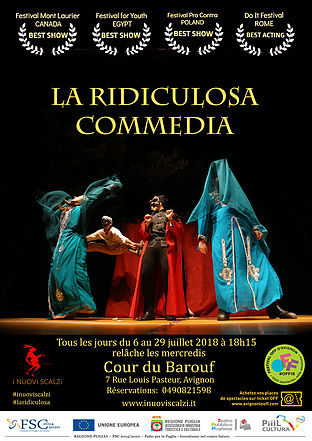 Avignon Off : « La ridiculosa commedia » ou l’histoire de la vie