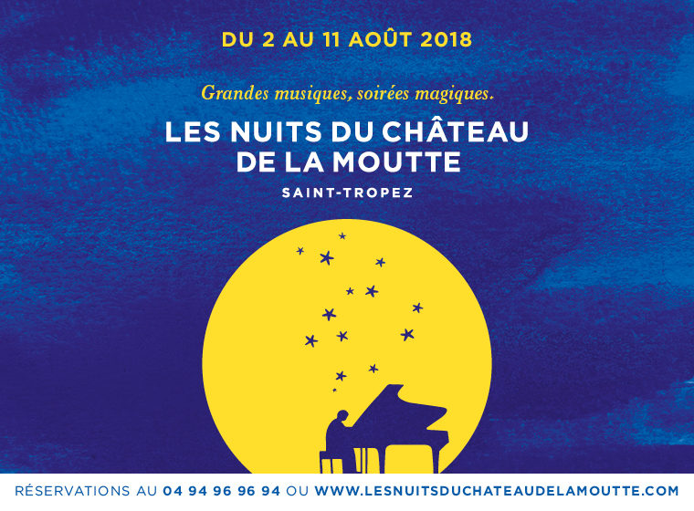 Gagnez 2×2 places pour le Festival les nuits du Château de la Moutte à St Tropez
